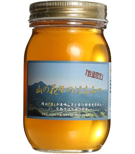 Amazon | 山の花々のはちみつ 600g | つかもと養蜂場 | はちみつ 通販