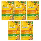 菊リッチEXトリプルケア イヌリン サラシア 菊芋 GABA 桑の葉 ウコン ナットウキナーゼ ラクトフェリン 30日分 (5袋)