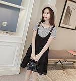 マタニティウェア 服 ワンピース 2点セット ボーダー ゆったり カジュアル ワンピース 妊婦服 産前 産後 レディース マタニティワンピース XL 写真色