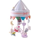 Shilohベビー新生児ベビーベッドモバイルキャノピーPlush Toys Without Musicalボックスまたはarm-b shiloh