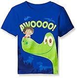 Disney Little Boys' Toddler The Good Dinosaur Graphic Short Sleeve T-Shirt Blue 2T [並行輸入品]