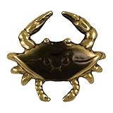 Blue Crab Doorbell Ringer - Brass [並行輸入品]