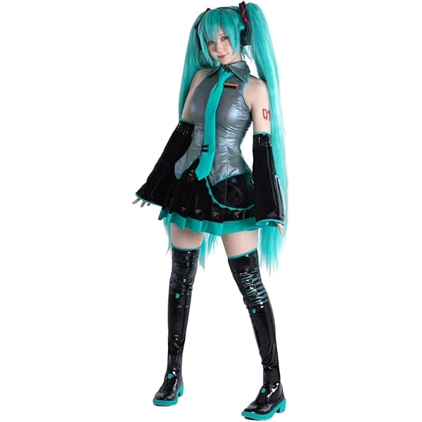 Amazon.co.jp: MG GEGENTANA 初音 ミク コスプレ 衣装 セット (S) : ホビー