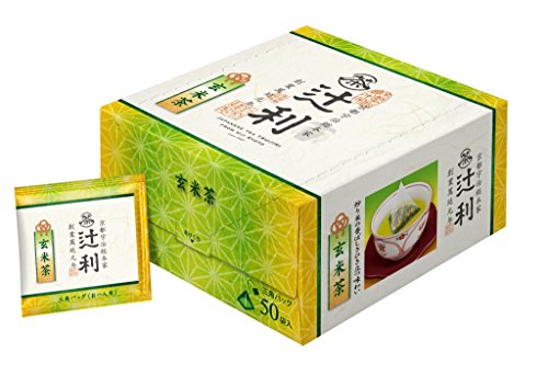 辻利 三角バッグ 玄米茶 50P 辻利 三角バッグ 玄米茶 50P
