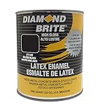 Diamond Brite Paint 80100 1-Quart Latex Gloss Enamel, Black [並行輸入品]