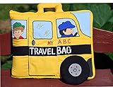 布絵本　MY ABC TRAVEL BAG  SCHOOL BUS　刺しゅうABC英語バッグ
