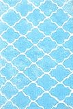 The Rug Market 03104D Handmade Rugs, Cloture Blue, Multicolor [並行輸入品]