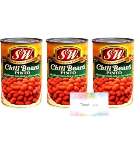 Amazon | S&W チリビーンズ 4号缶 439g×12缶 | リードオフジャパン