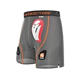 Shock Doctor Youth Core Loose Hockey Shorts with Bio-Flex Cup XX-Small [並行輸入品]