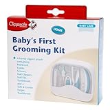 CLIPPASAFE Baby's First Grooming Kit (White) by Clippasafe