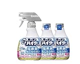 キッチン泡ハイター 台所用漂白剤 無臭性 本体400ml + つけかえ用400ml(2個) セット
