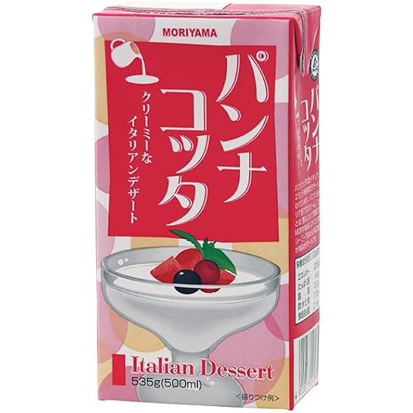 Amazon.co.jp: 濃厚パンナコッタ500ml (535g) 87572 : 食品