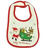 Carter's Baby's 1st Christmas Santa & Sleigh Bib by Carter's
