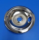 Khy 8インチクロムDrip Pan w10196405 for Whirlpool Roper Kenmoreキッチン