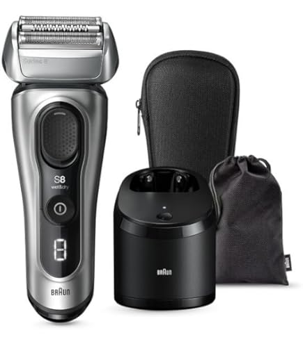 [美品]BRAUN 8シリーズ8365CC自動アルコール洗浄器、シェーバーケース付き ブラウン(BRAUN)/シリーズ8 充電式シェーバー (アルコール洗浄システム