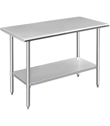 ステンレススチール製 30㌢寸胴用穴付きテーブル Amazon.co.jp