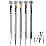 BCP Set of 5pcs Micro Precision Screwdrivers for Watch Repair with 5pcs Replace Extra Blades [並行輸入品]