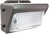 American Lighting WP-PL1-30-DB Salt Air Wall Pack Light, 100-277V, C/UL, Wet Location, 3000 K, 35W, 