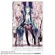 初音ミク cherry blossoms クリーナークロス