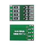 ランフィー　3pcs 4S 16.8V BMS PCB 18650リチウムバッテリ充電器保護ボードバランシングボードバランス電流100mA