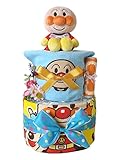 おむつケーキ アンパンマン 2段 ブルー 男の子用 (パンパースLサイズ（16枚入り）, スタイA)
