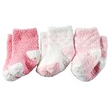 カーターズ（Carter's） 女の子用ベビーピンクふわふわカステラソックス3枚組セット (12-24months(78-88cm)) [並行輸入品]