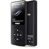 RUIZU MP3プレーヤー Bluetooth 5.0対応 HiFiロスレスデジタルミュージックプレーヤー 16GB mp3 プレヤー ポータブルプレーヤー 長時間バッテリー寿命 音楽プレーヤー FMラジオ 音声録音 電子書籍 80時間再生 最大1