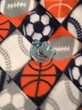 Pacifier Blanket (Leopard) by Soothie, fleece