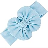 Onuneed ベビー キッズ ヘアヘアアクセサリー 結婚式やパーティー 髪飾り 新生児 赤ちゃん 出産祝い 内祝い お宮参り 誕生日 等にも-お花 (ブルー)