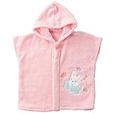 Yousei no mori 妖精の森 無撚糸バスポンチョ＜ねんねウサギ＞ YG-540