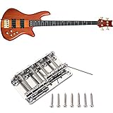 フェンダープレシジョンジャズベースギタークローム201B-4バダス用亜鉛4弦ブリッジ