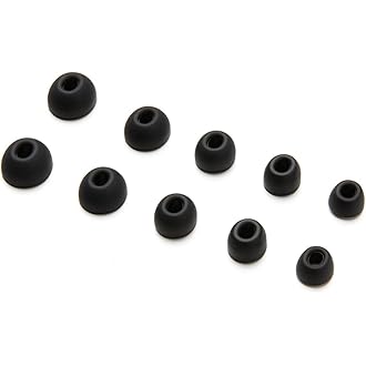 新品未使用イヤーピースマクセル黒6個セットシリコンL 14mm