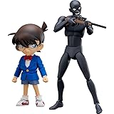 名探偵コナン: 真犯人フィグマ アクションフィギュア コナン+囚人2個セット 15 センチメートル/5.9 インチアニメキャラクターモデル像おもちゃ PVC 人形装飾品グッズギフト