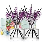 COCODOR ココドール フラワーディフューザー ガーデンラベンダー(Garden Lavender) 200ml 2個入り リードディフューザー スティック付き ルームフレグランス 芳香剤 部屋用 ギフトプレゼント