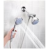 Function Twin Shower Massager, Chrome Home Collections Deluxe Dual Head Shower Massager by Thailand 