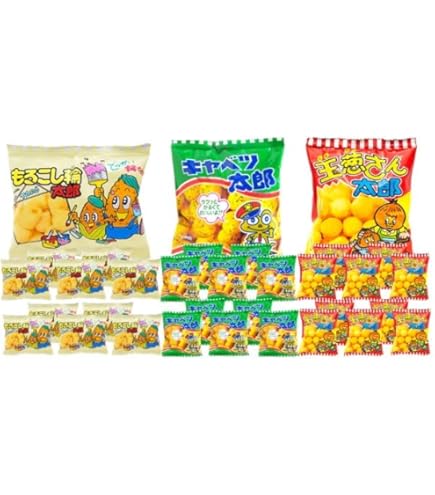 Amazon.co.jp: やおきん 90袋（3種×各30袋）キャベツ太郎 玉葱さん太郎