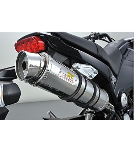 Amazon | XR100モタード マフラー ステンレスマフラー 90φ | フル