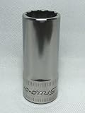 Snap-on (スナップオン) 3/8 差し込み 12角 セミディープ ソケット 12mm FMS 12 [並行輸入品]