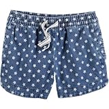 Carter's(カーターズ) シャンブレースターショーツ ブルー ボトムスショートパンツ 6歳【並行輸入】