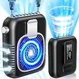 【2024新 発売・1台5役】 腰掛け扇風機 ベルトファン 強力 大風量 首掛け扇風機 20dB極静音 無段階風量調整 軽量 Type-C急