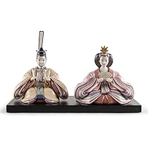 Amazon.co.jp: リヤドロ LLADRÓ 雛人形(Beige&Pink