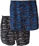 サカゼン B＆T CLUB 大きいサイズ メンズ 総柄プリント 前開き トランクス 2枚セット - / 6L