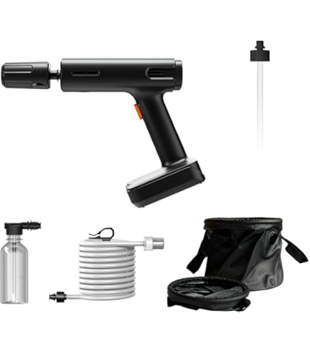 Amazon | T-PROFESSIONAL 高圧洗浄機 2.0 スタンダードセット ハンディ