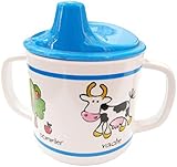 Baby Cie Sippy Cup - Farm - Blue - 8 oz by Baby Cie [並行輸入品]