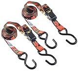 Keeper ( 03521 ) 12 ' x 1 "ラチェットタイダウン、( 2パック)