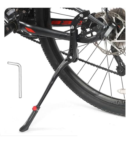 ★自転車キックスタンド調節可能なユニバーサル自転車スタンドサポート Amazon | PEWETE ユニバーサル自転車キックスタンド、調整可能な20