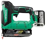 日立工機 14.4V コードレスピン釘打機 充電式 6.0Ahリチウムイオン電池、急速充電器、ケース付 NP14DSAL(LYPK)