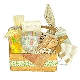 おむつケーキのすまいる おむつバスケット 【ハーバリウム】(イエロー) 出産祝い 男の子 女の子 おむつ (幅約35cm×高さ約28cm)