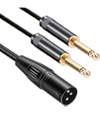 Amazon.co.jp: F-Factory 6.3mm TS フォーン(標準)プラグ (オス) - XLR