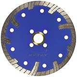 Samurai 5TBBlue0050 5-Inch Continuous Rim Diamond Saw Blade for Cutting Granite [並行輸入品]